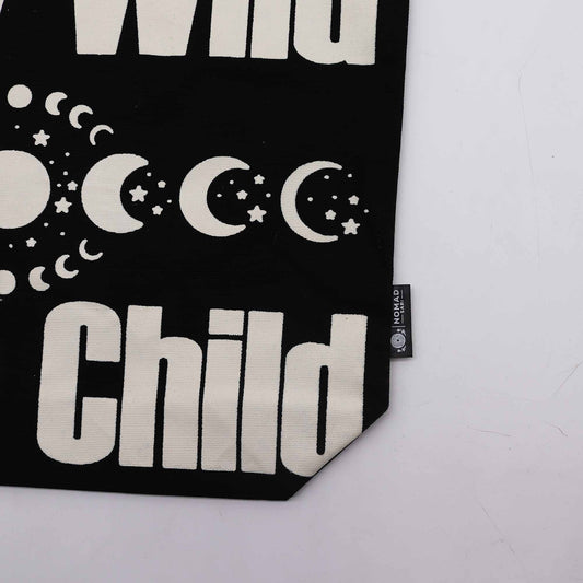 Ikonikus táska – Stay Wild, Mood Child – 10 oz (36 × 43 × 10 cm)