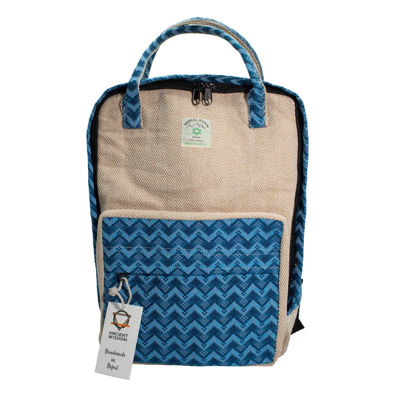 Nagy Kathmandu hátizsák – Dhaka dizájn (39 × 28 × 13 cm)