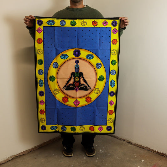 Pamut Fali Dekoráció (70 × 110 cm) – Csakra Fibrant