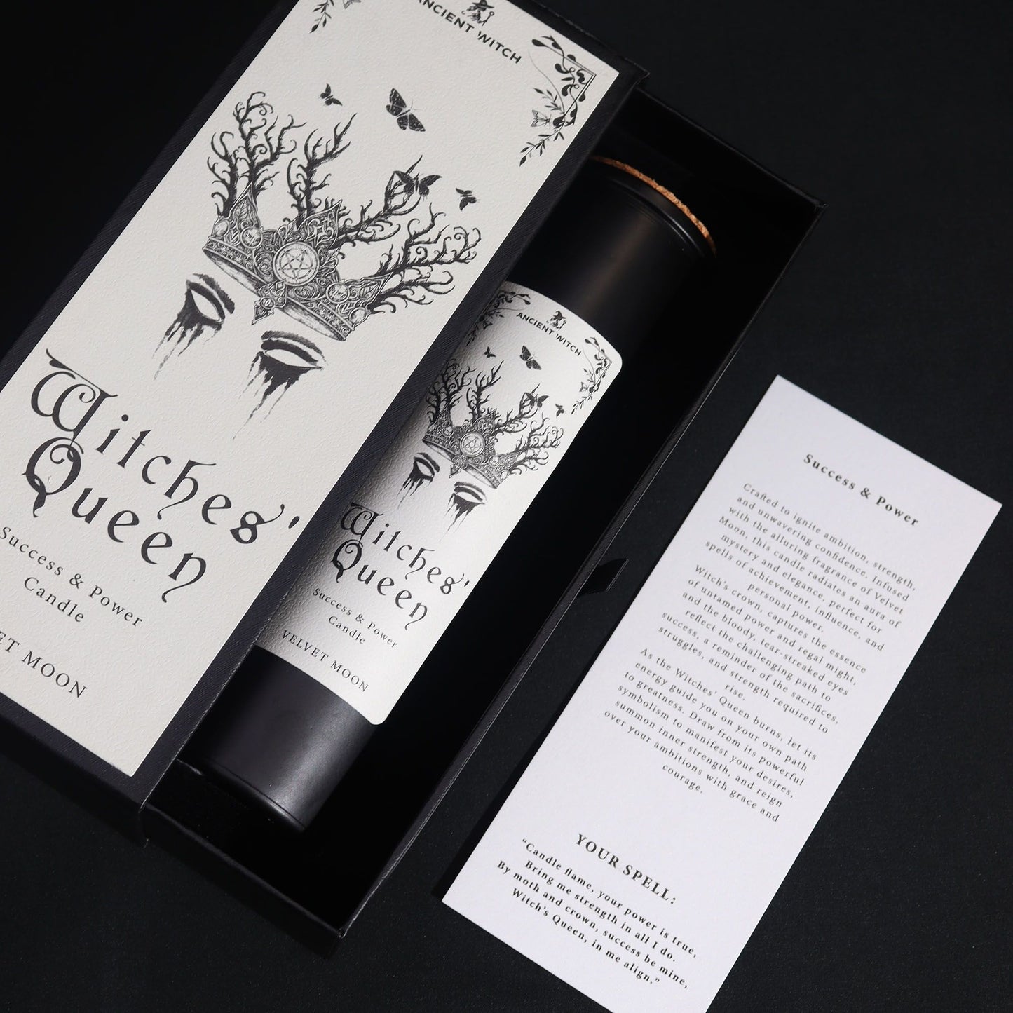 Tematikus gyertya – Witches' queen