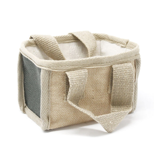 Mini bevásárlókosár – 16 × 10 × 12 cm – Antracit