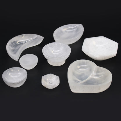 Szelenit tál – Szem – 15 cm