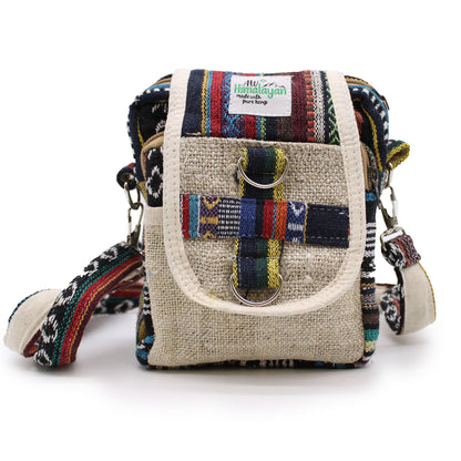 Crossbody táska – Kender/Pamut – Jhari Stílus