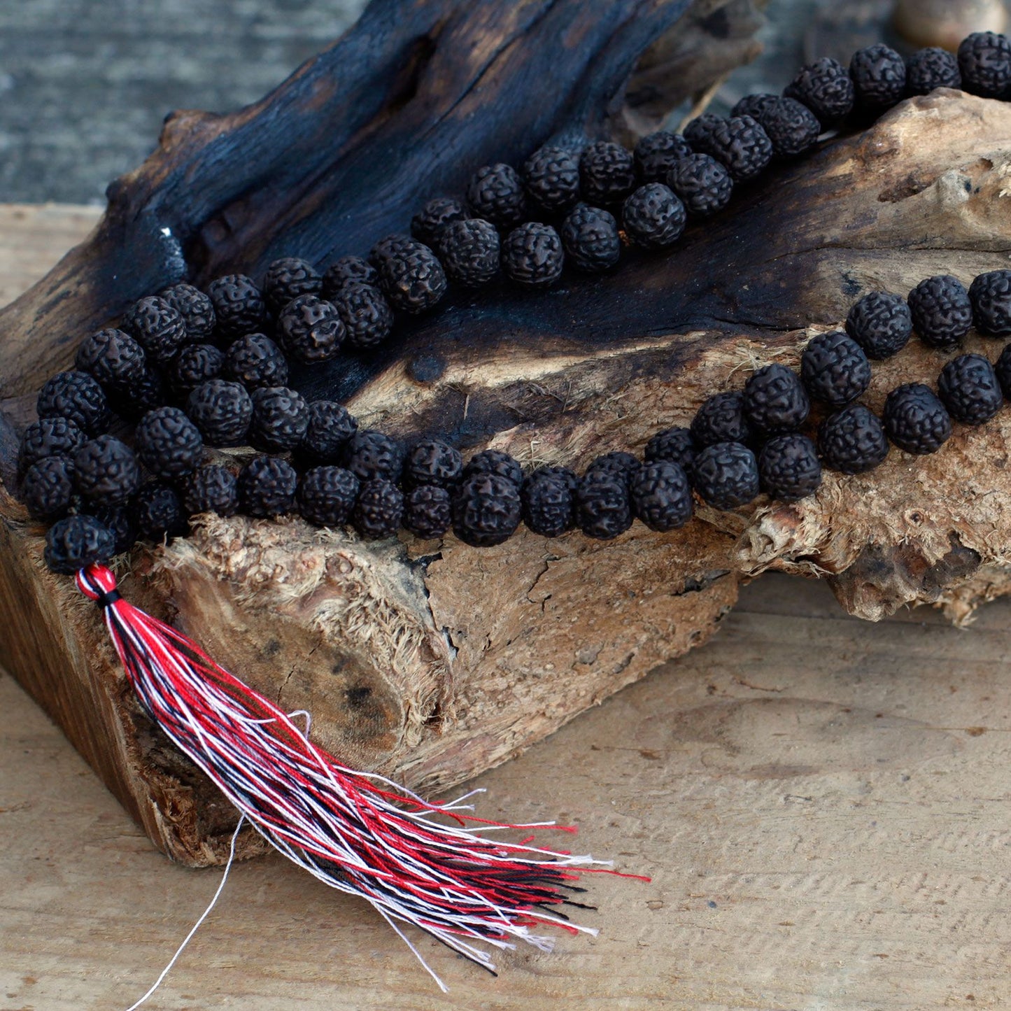 108 Rudraksha Mala Lánc – Sötét