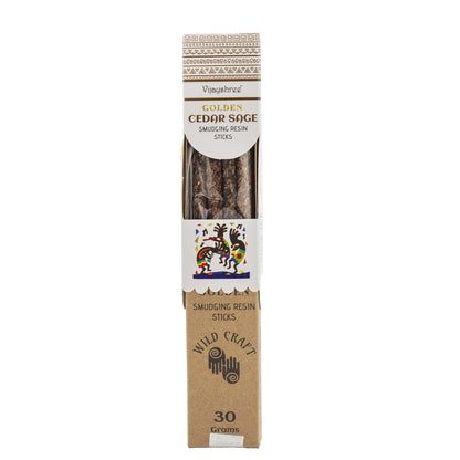 30 g Golden cédrus-zsálya gyanta füstölő (6 db)