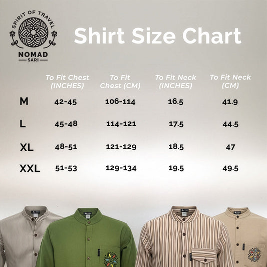 Nomad Sari Kathmandu Ing / M – Lila csíkos