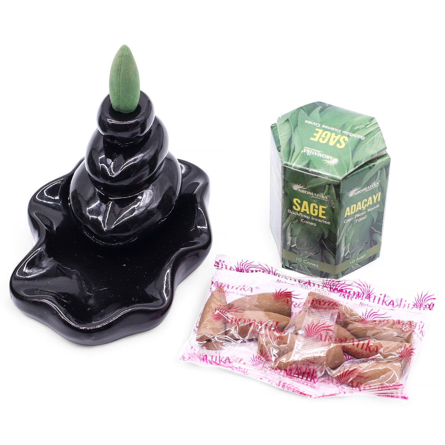 Masala visszaáramló füstölőkúpok – zsálya (10 db)