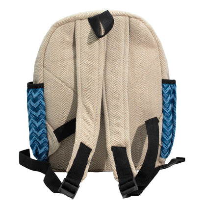 Klasszikus Kathmandu Hátizsák – Dhaka Design (34 × 27 × 10 cm)