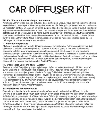 Autós diffúzor készlet – futball – 30 mm