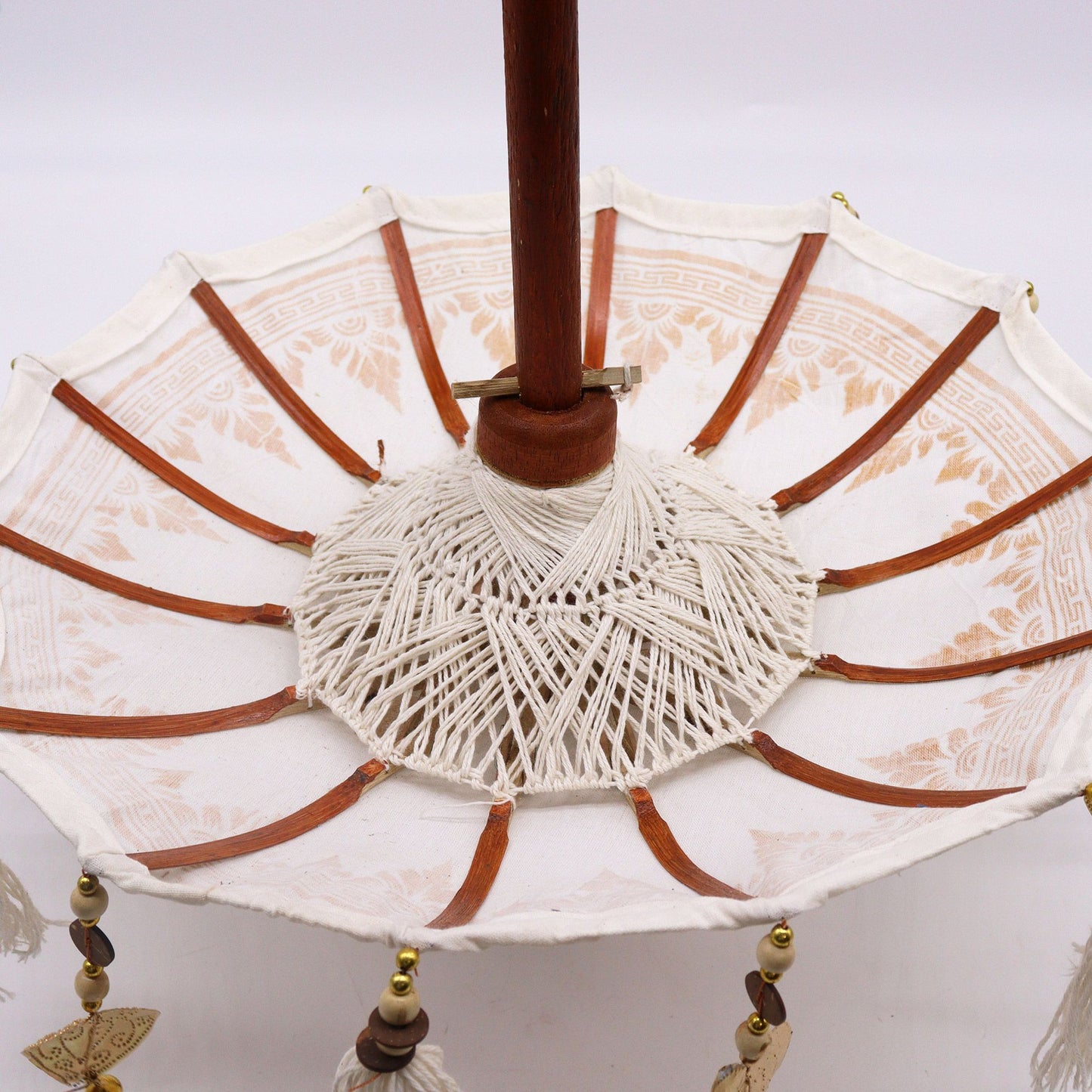 Bali Napernyő – Vászon – Arany – 40 cm