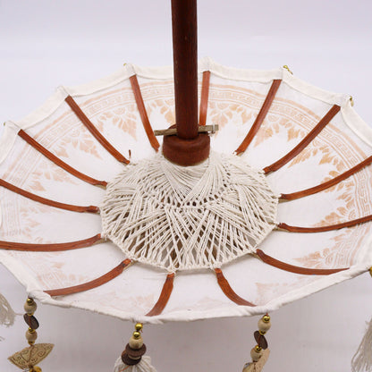 Bali Napernyő – Vászon – Arany – 40 cm