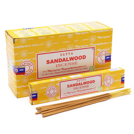 Satya füstölőpálcika 15 g – Szantálfa