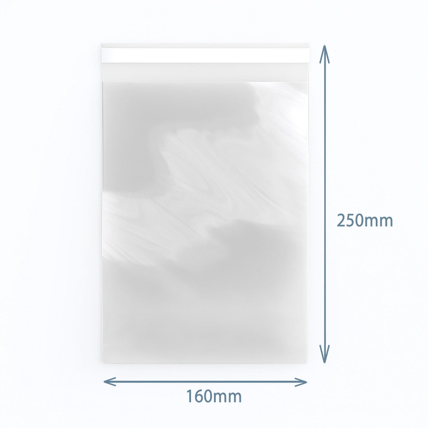 PP zsák 160 × 250 mm, visszazárható