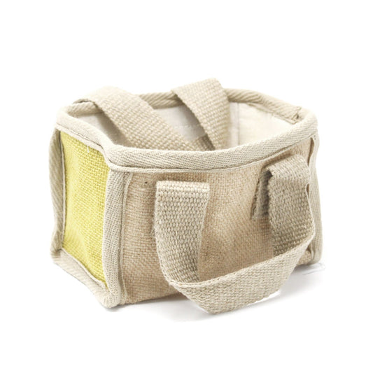 Mini bevásárlókosár – 16 × 10 × 12 cm – Olíva