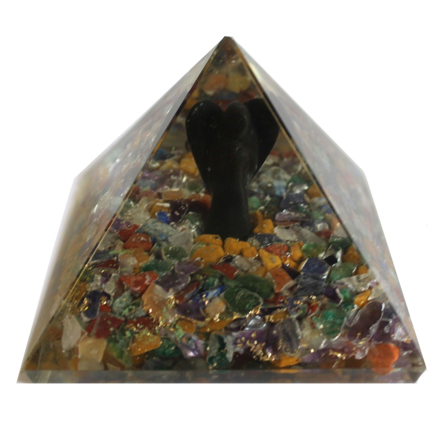 Nagy orgonit piramis 70 mm – Angyal