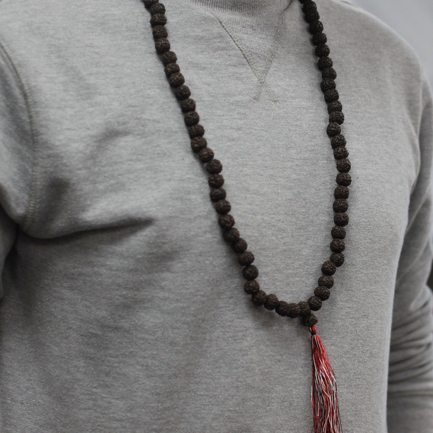 108 Rudraksha Mala Lánc – Sötét