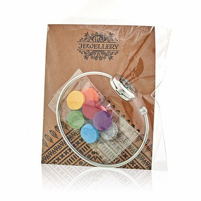 Aromaterápiás Karkötő Kristállyal – Szitakötő – 20 mm