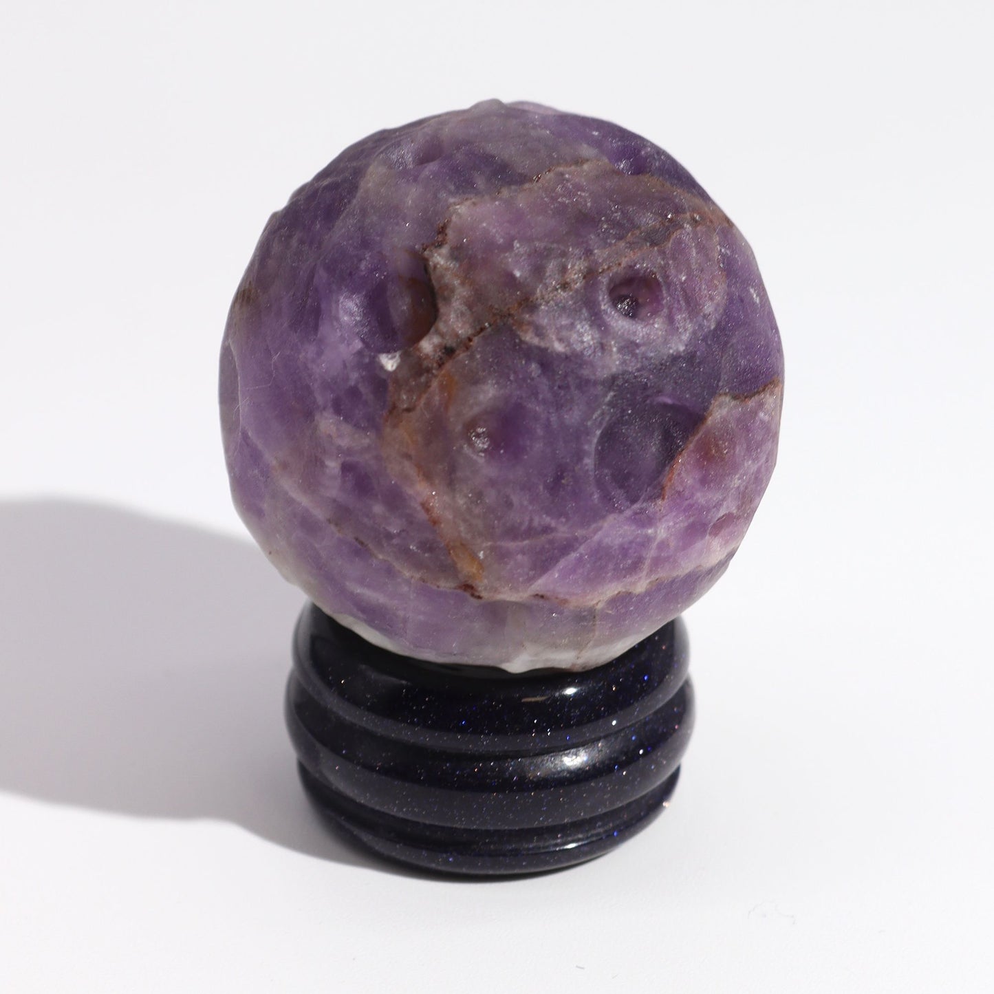 Ametiszt bolygó Sola Goldstone állványon – 40 mm (30 × 15 mm állvány)