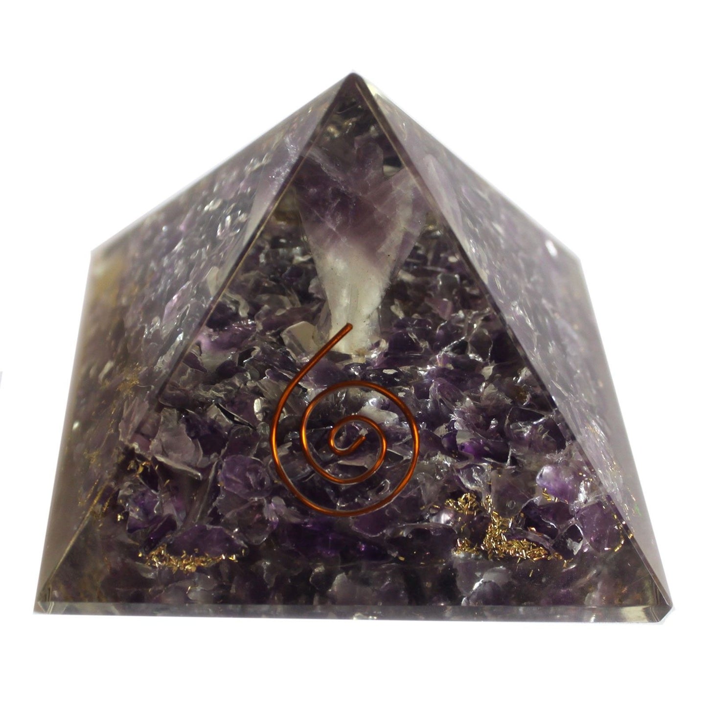 Nagy orgonit piramis 70 mm – Angyal