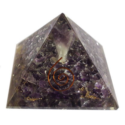 Nagy orgonit piramis 70 mm – Angyal
