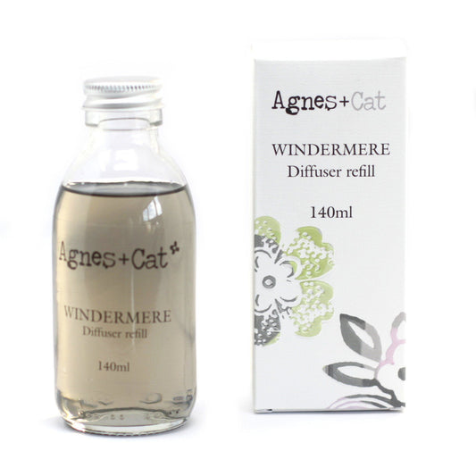 Pálcikás diffúzor utántöltő – Windermere, 140 ml
