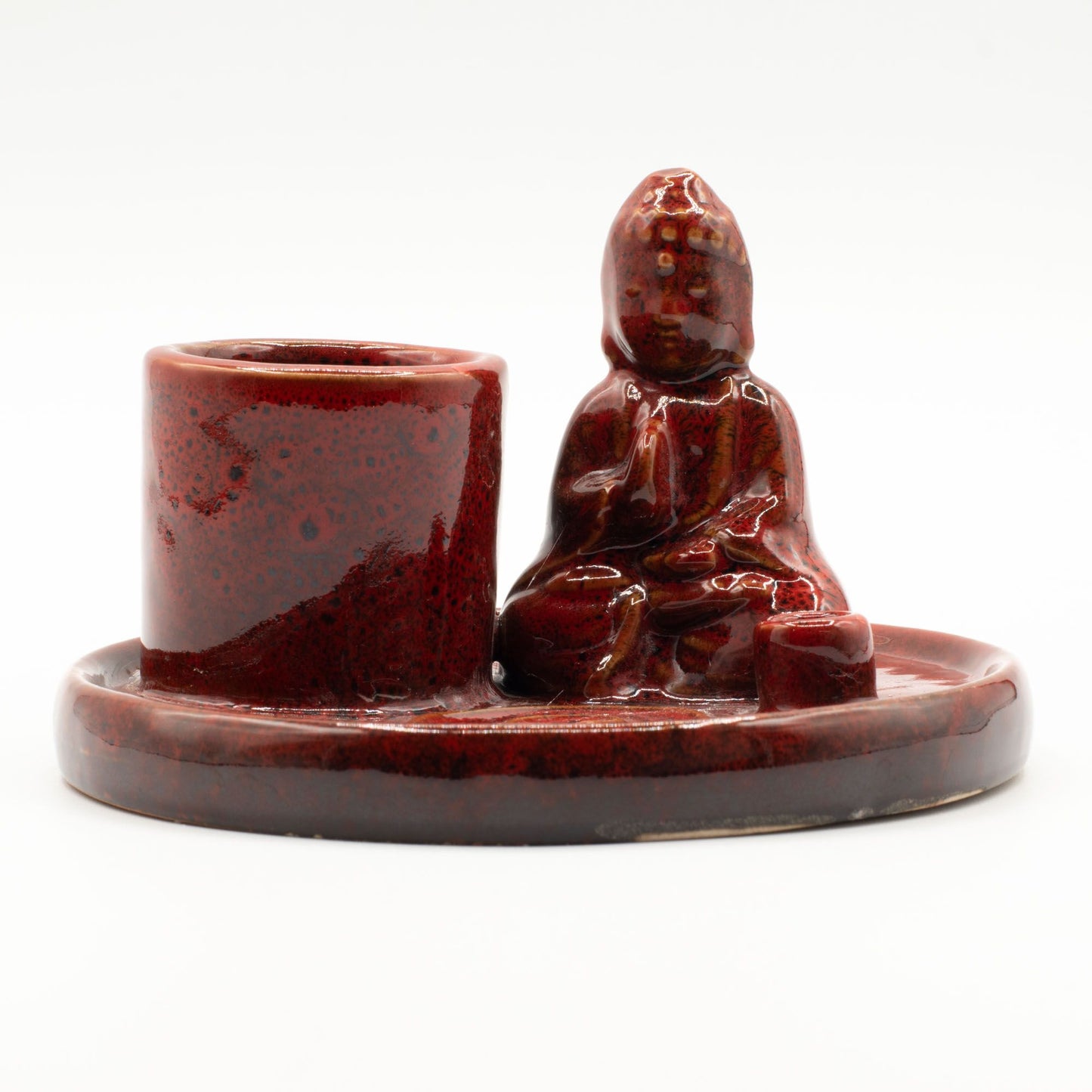 Többcélú Buddha füstölőállvány – piros