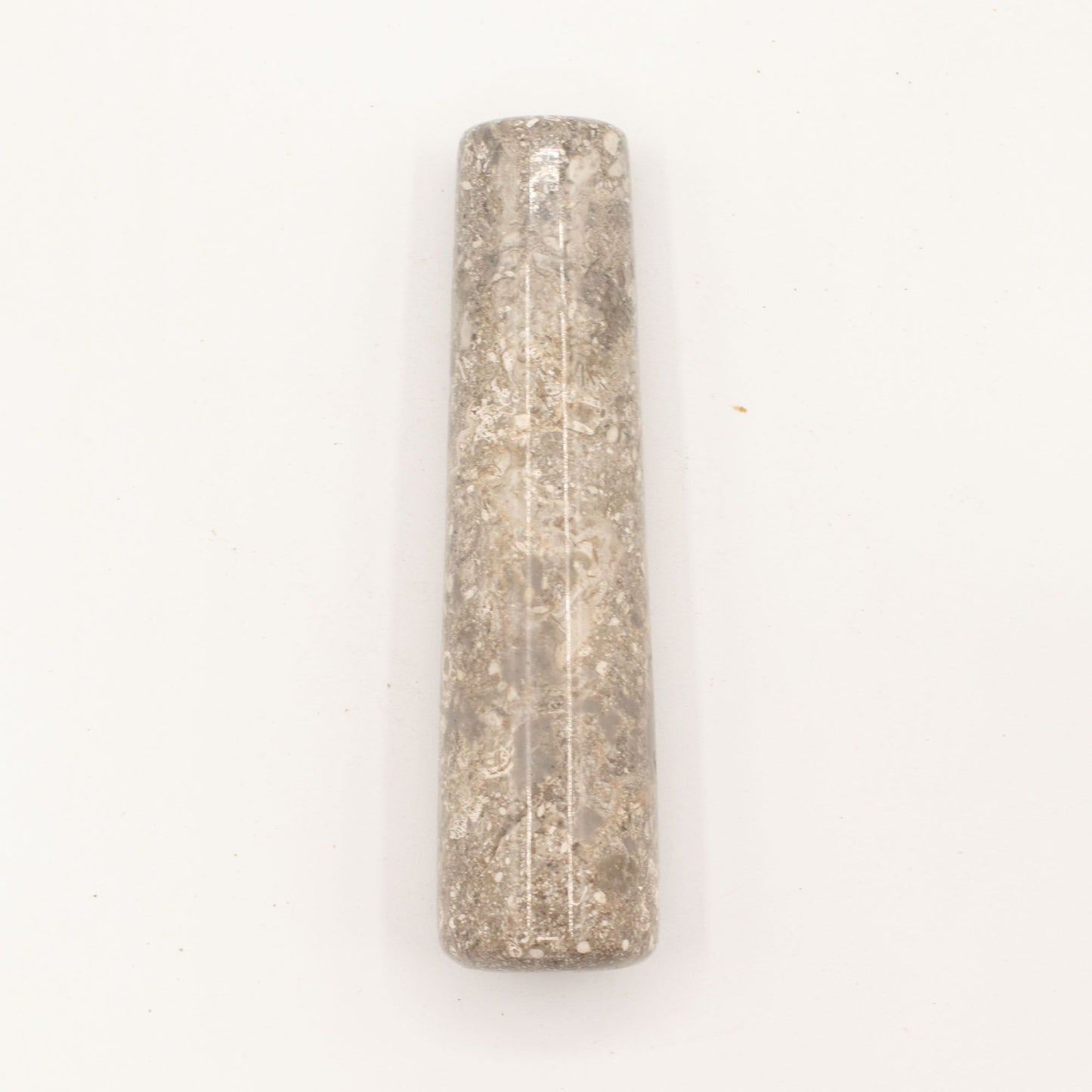 Természetes folyókő mozsár mozsártörővel – közepes (kb. 12 × 8 cm)