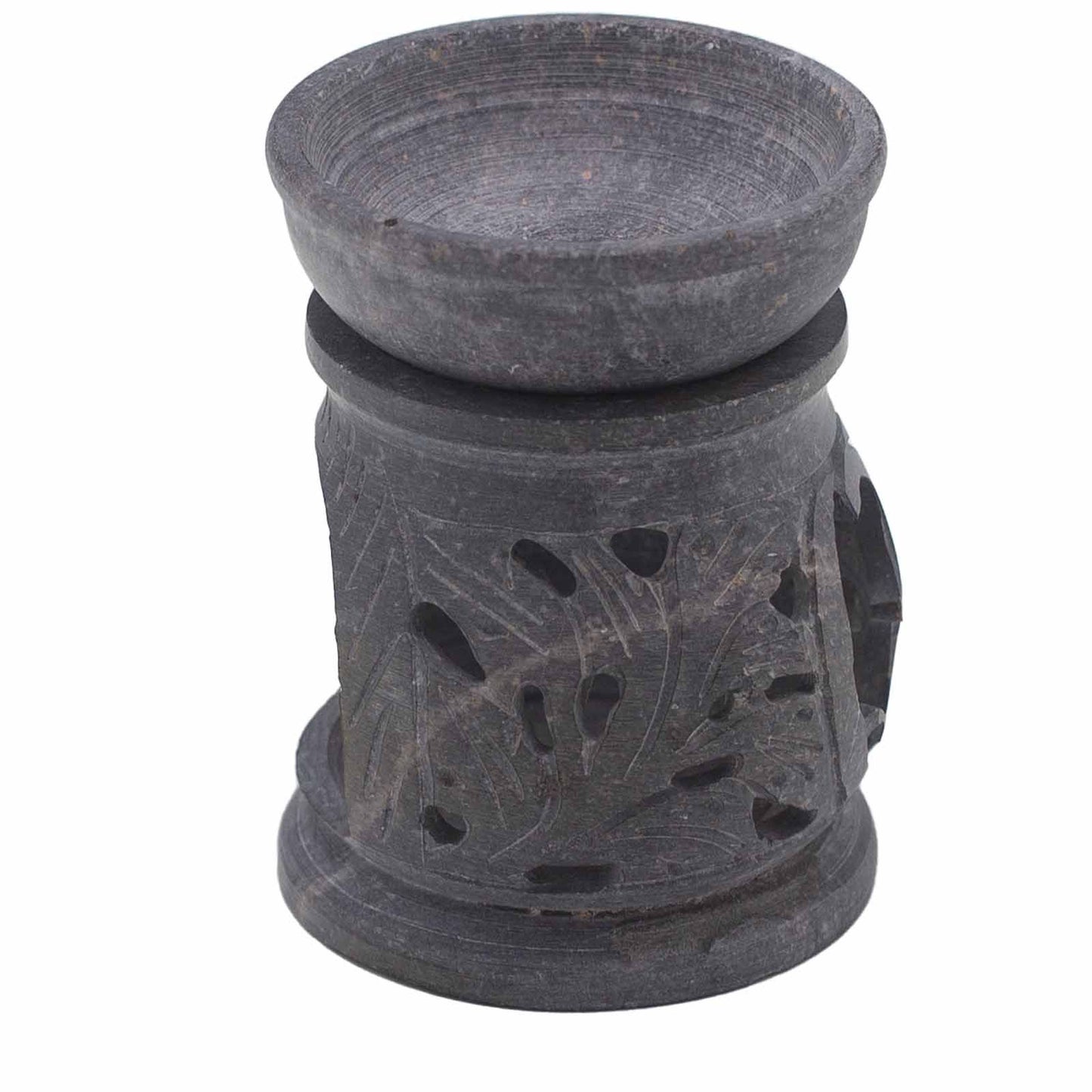 Kis szteatit olajmécses 8 cm - Om
