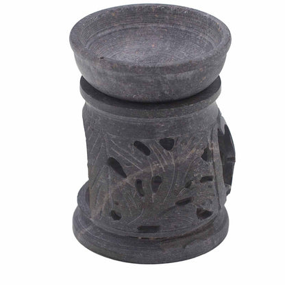 Kis szteatit olajmécses 8 cm - Om