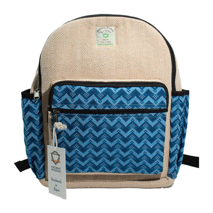 Klasszikus Kathmandu Hátizsák – Dhaka Design (34 × 27 × 10 cm)