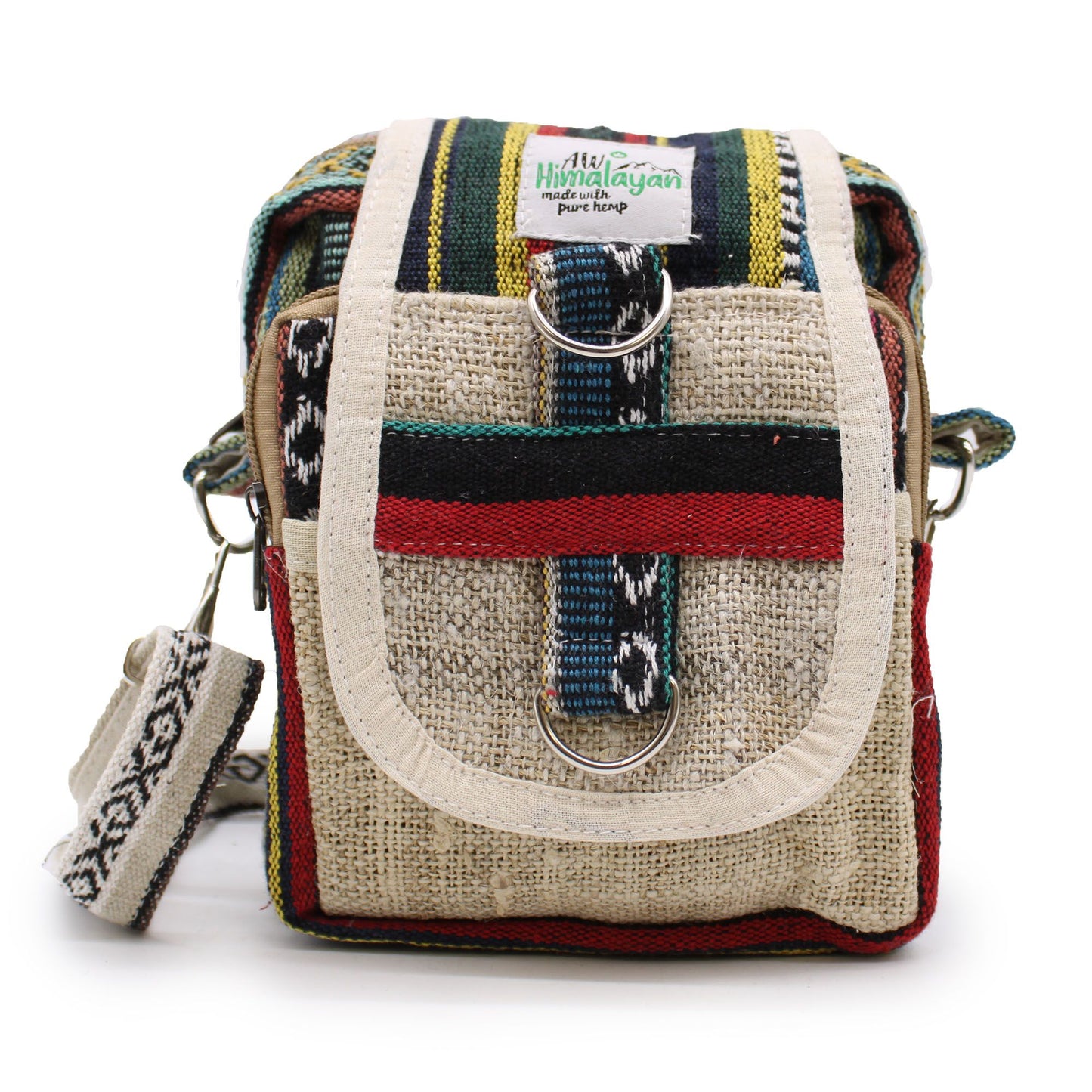 Crossbody táska – Kender/Pamut – Jhari Stílus