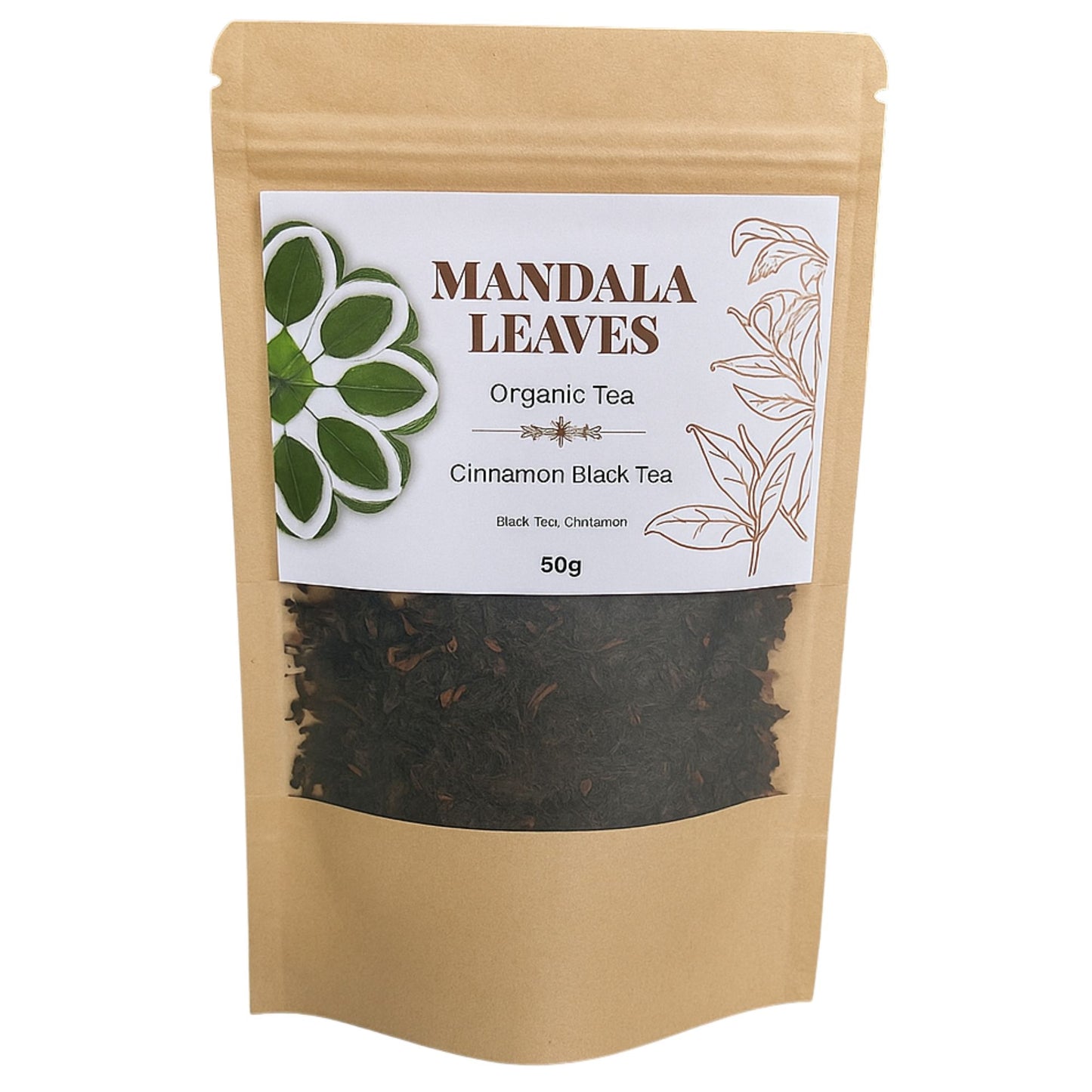 50 g organikus fahéjas fekete tea