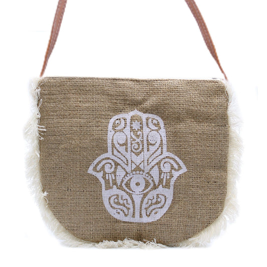 Rojtos válltáska – Nyomtatott Hamsa