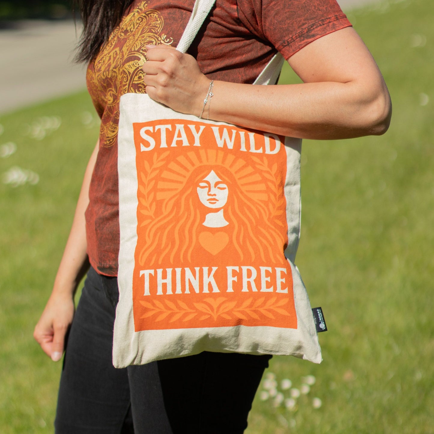 Toni táska – Stay wild (41 × 31 cm) – 10 oz