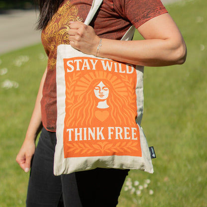 Toni táska – Stay wild (41 × 31 cm) – 10 oz