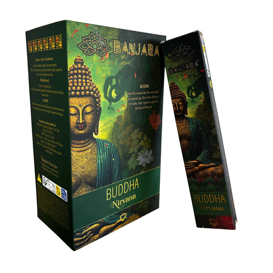 Banjara Buddha füstölő – Nirvana