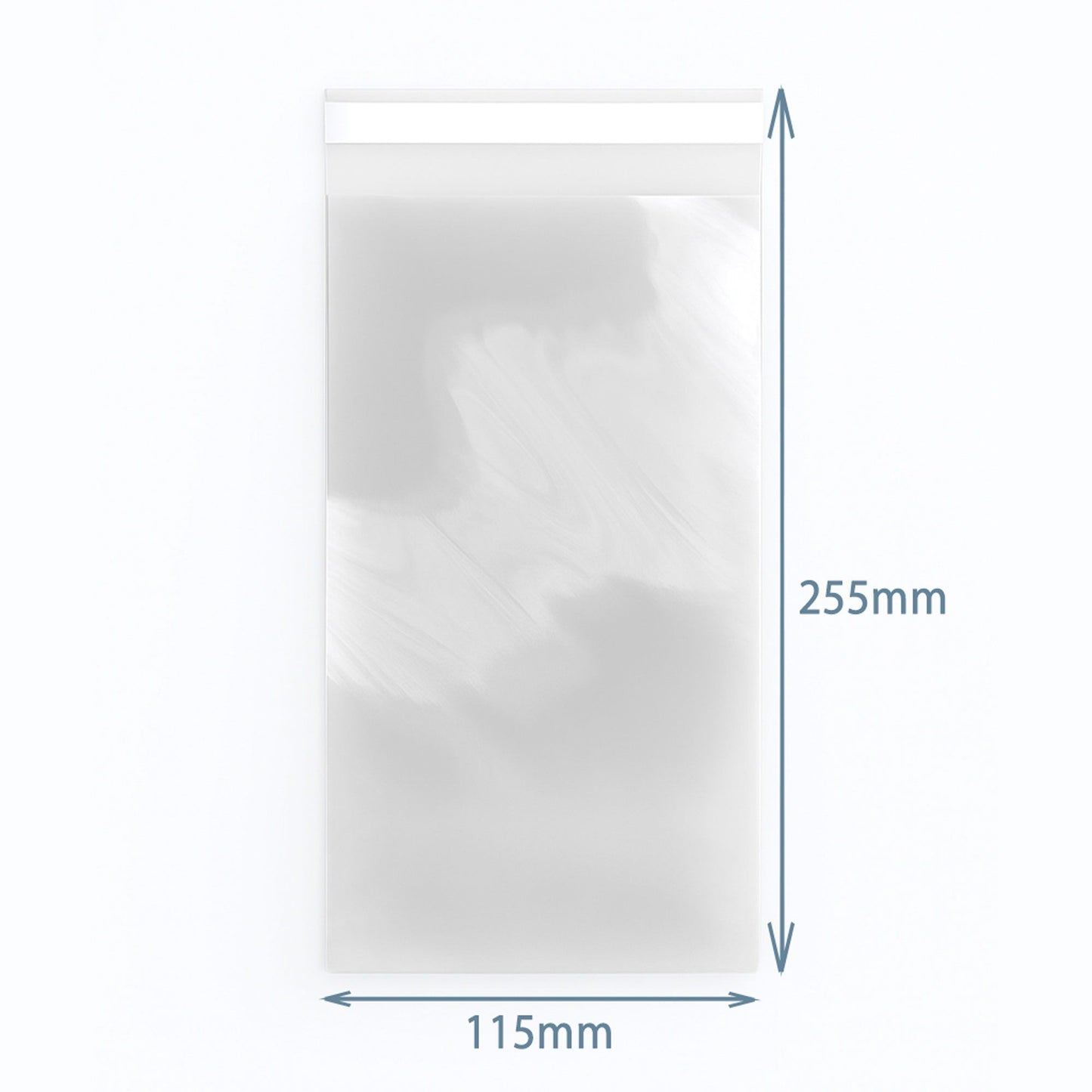 Polipropilén zacskók 255 × 115 mm visszazárható (500 db)
