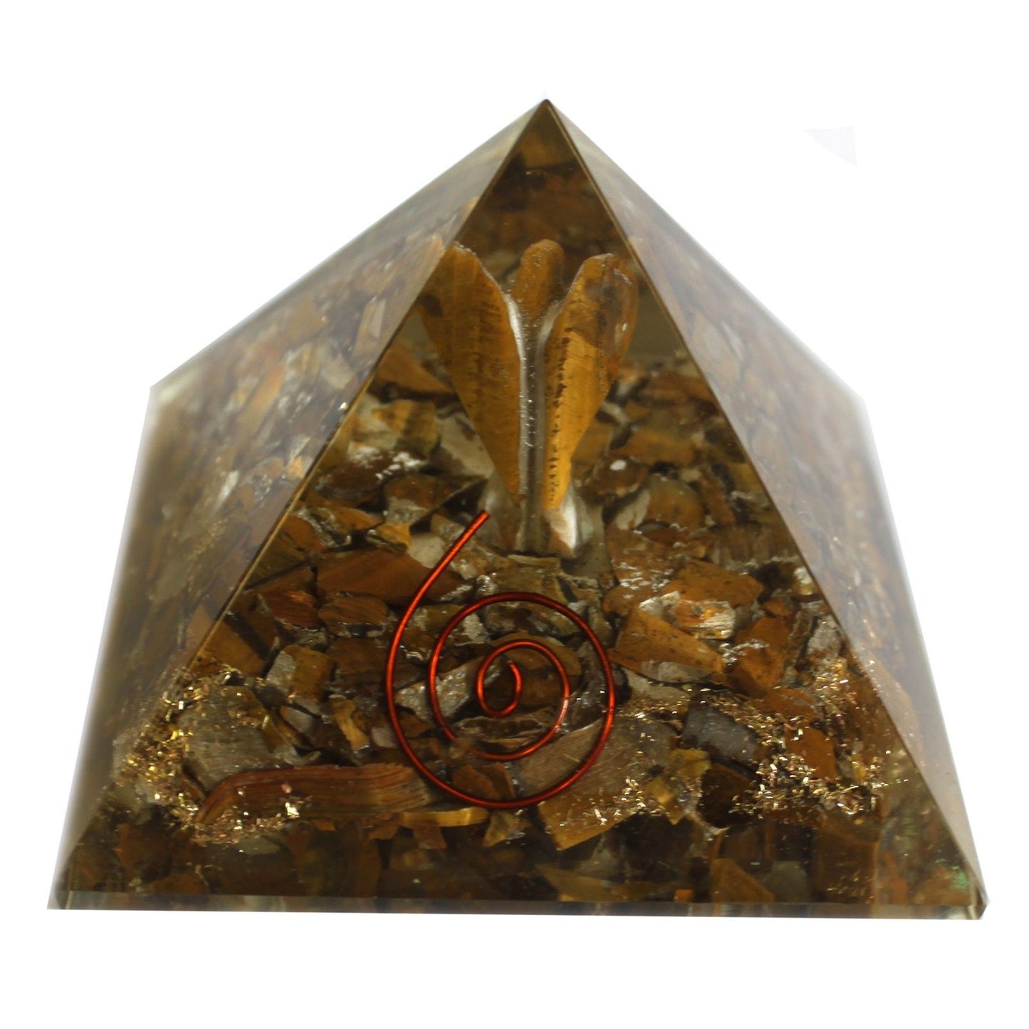 Nagy orgonit piramis 70 mm – Angyal