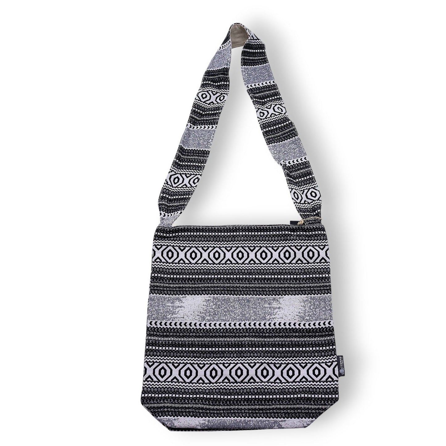 Nagy jacquard válltáska – Urban Caravan