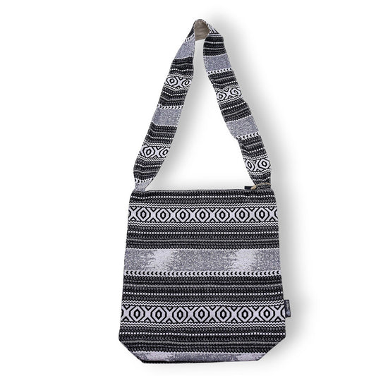 Nagy jacquard válltáska – Urban Caravan