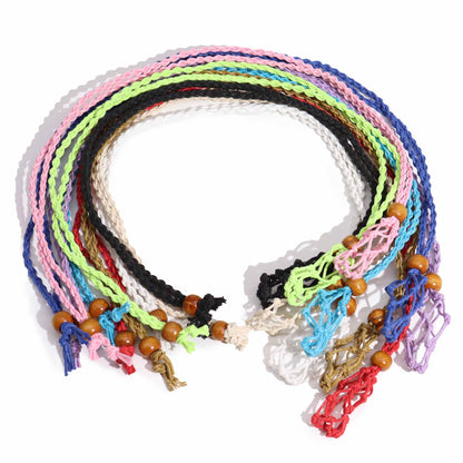 Drágakő nyaklánczsinór – 11 szín mix, 45 cm / 18 inch