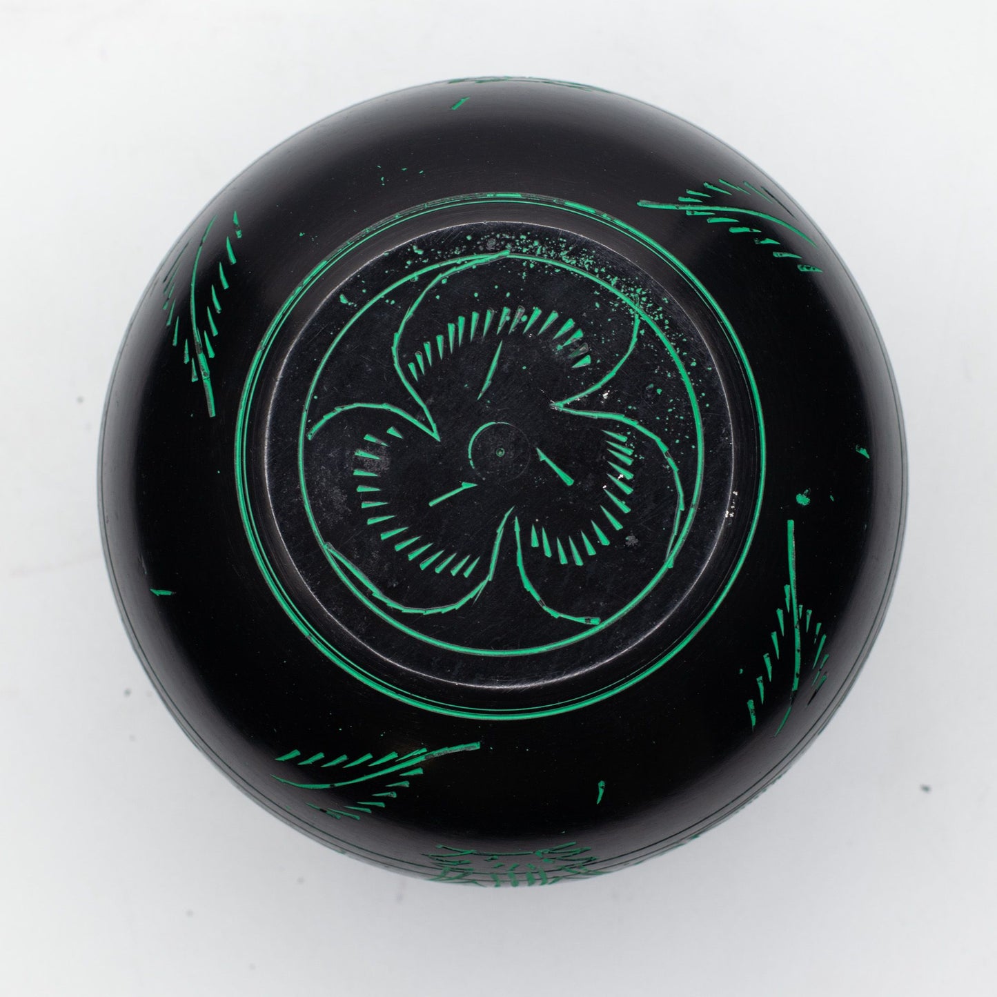 Alumínium hangtál – Gomba – Zöld (15 cm)