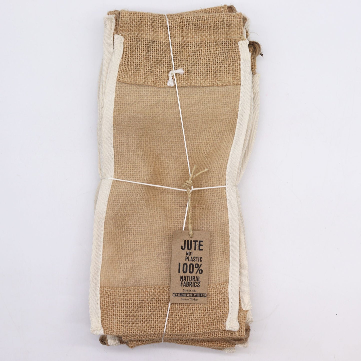 Hosszú mosott jutazsák – 35 × 15 cm