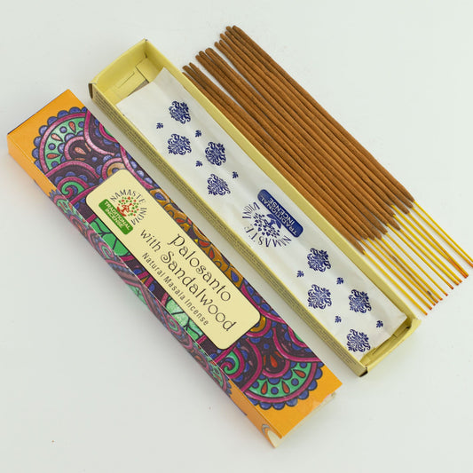 Namaste Mandala Masala füstölő - Palo Santo szantálfával