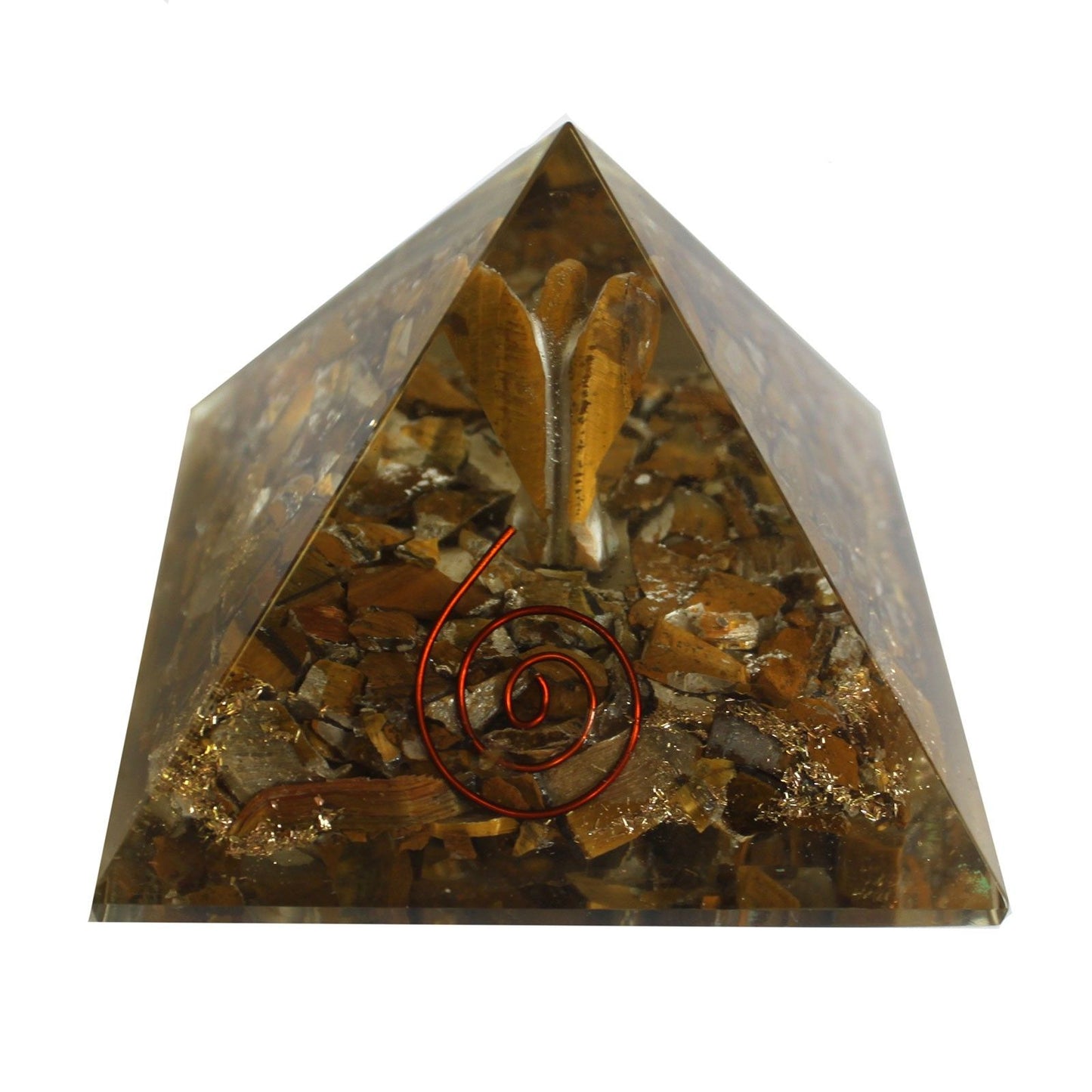 Nagy orgonit piramis 70 mm – Angyal
