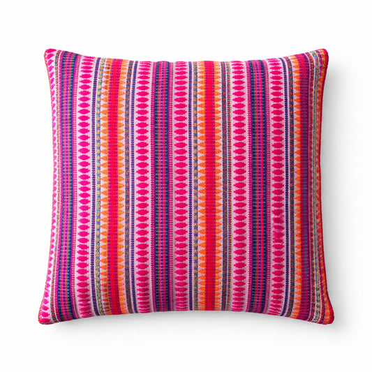 Klasszikus párnahuzat – Neon csíkok – 45 × 45 cm
