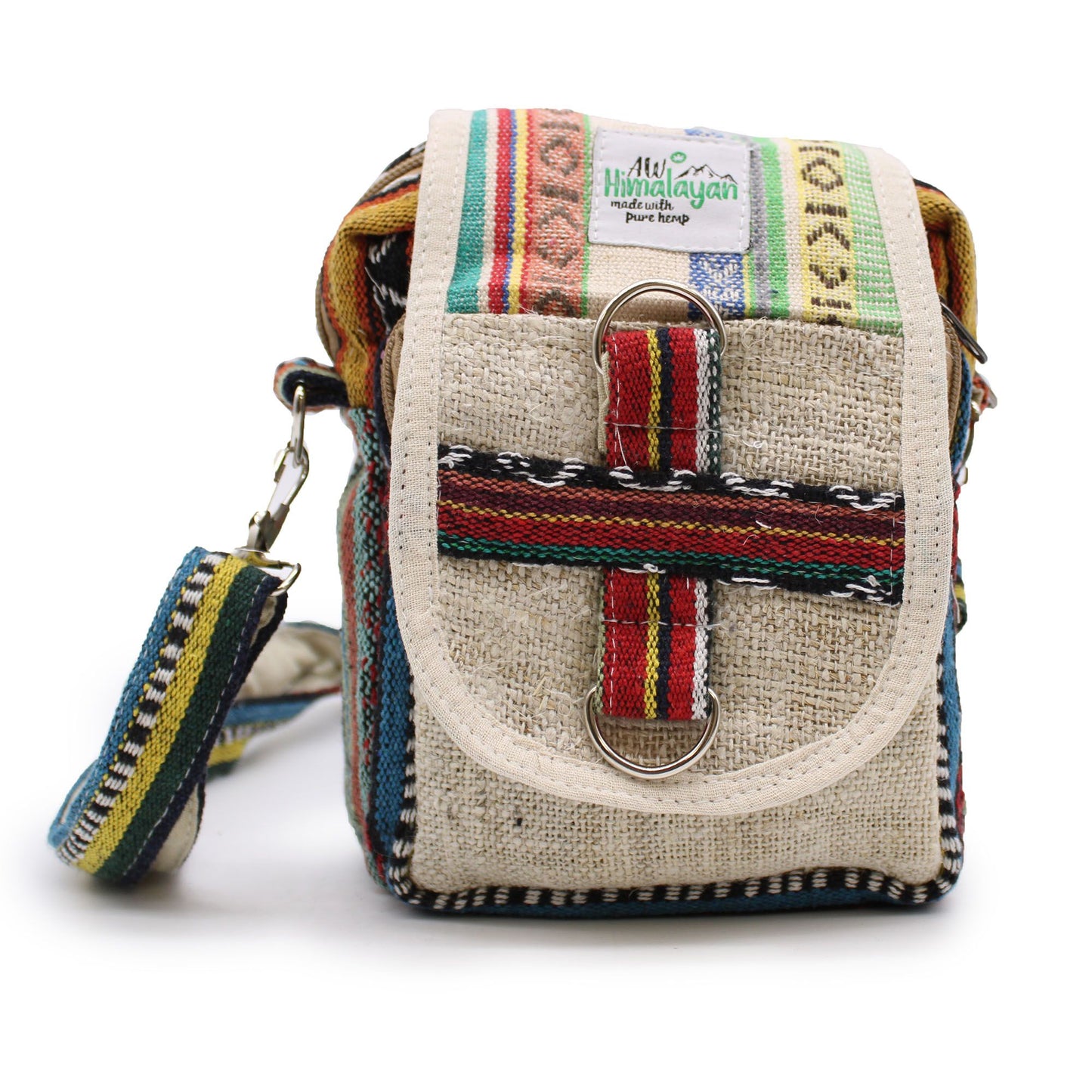 Crossbody táska – Kender/Pamut – Jhari Stílus