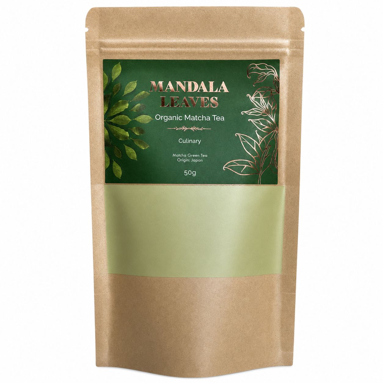 50 g bio kulináris matcha tea