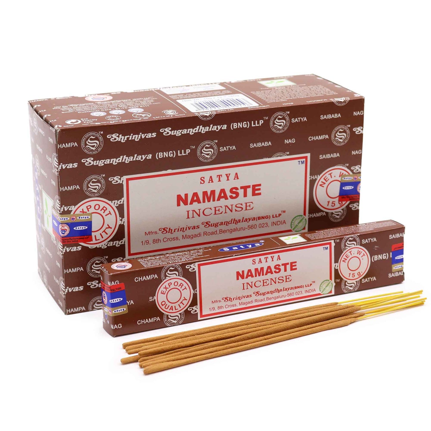 Satya füstölőpálcika 15 g – Namaste