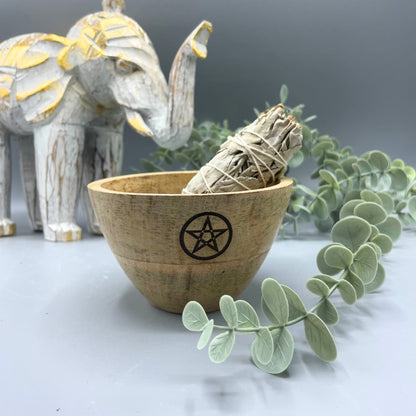 Fa Tál – Pentagram – 12 × 7 cm